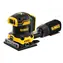 DeWalt DCW200N / Aku vibrační bruska / 18V / 108x115 mm / 8000-13500 kmitů-min / bez aku