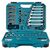 Makita E-06616 sada nářadí 3/8" 120 ks