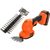 Black&Decker BDBCSS18B / Aku nůžky na trávu a keře / 18V / 1.3Ah / Záběr 100 mm 