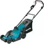 Makita DLM330ST / Aku Sekačka na trávu / 18V / 4.300 ot-min / až 270 m2 / záběr 33 cm / koš 30 l / 1x 5.0 Ah