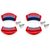 KNIPEX 81 19 250 V02 Náhradní čelisti pro sifonové kleště 2 páry