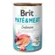 Brit Paté & Meat Salmon 400 g  / Konzerva pro psy / 70% losos a kuře / Čisté masové paté s kousky vnitřností a masa