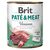 Brit Paté & Meat Venison 800 g  / Konzerva pro psy / 70% zvěřina a kuře / Čisté masové paté s kousky vnitřností a masa