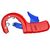 Knipex 902301BK DP50 Řezačka plastových trubek / tlošťka trubky až 24mm / průměr trubky 32mm & 40mm & 50mm
