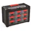 Kistenberg Organizér CARGO černo-červená / 9 zásuvek / 400 x 200 x 260 mm