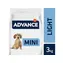 ADVANCE DOG MINI Light 3kg / Granule pro psy /  pro dospělé psy malých plemen