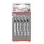 BOSCH 2608636431 / Sada pilových plátků do kmitací pily T 101 BIF / BIM / 5ks