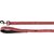 Flamingo Delu Vodítko s neoprenovým polstrováním červená 130x2.5cm