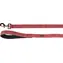 Flamingo Delu Vodítko s neoprenovým polstrováním červená 130x2.5cm