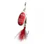 Effzett Třpytka Standard Spinner Dressed 3g Velikost 1 Reflex Red