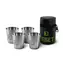 Delphin Set nerezových pohárků Reset 4v1 30ml 4ks