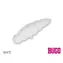Delphin Gumová nástraha Larva BUGO Cheese 4cm WHITE 15ks