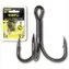 Black Cat Trojháček Curved Point Treble Hook DG Velikost #3/0 5ks