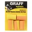 Graff Zig-Rig Plovoucí váleček 10x17mm Žlutá/Oranžová 5ks