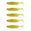 Savage Gear Gumová nástraha Fat Minnow T-Tail 9cm 7g Firecracker 5ks