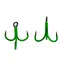 MADCAT Trojháček A-Static Treble 6X Hook Velikost 2/0 4ks