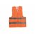GEKO Reflexní ochranná vesta oranžová XXL 