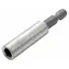 EXTOL-PREMIUM Držák hrotů do vrtačky nerez 1/4"x60mm / CrV
