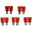SIXTOL MECHANIC FUSE SET 10A 100ks / Sada nožových automobilových pojistek 