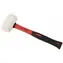 SIXTOL TPR HAMMER 220 bílá / Gumová palička / 220g / 285mm 