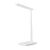 Huslog Stolní LED lampička s bezdrátovou nabíječkou bílá / 2700-6500 K / USB / 3 barvy světla