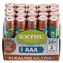 EXTOL-ENERGY Baterie alkalické ULTRA+ 1.5V AAA (LR03) 20ks