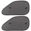 SIXTOL CAR SUNSHADE SET 9 / Sluneční clona s přísavkou na boční okno auta / 65 x 38 cm / 2ks