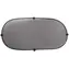 SIXTOL CAR SUNSHADE 8 / Sluneční clona s přísavkou na okno auta / 100 x 50 cm 