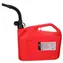 SIXTOL MECHANIC FUEL CANISTER RED 10L červený / Kanystr plastový 