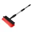 SIXTOL CAR DETAILING WASH BRUSH 1 / Teleskopický průtokový kartáč na mytí auta / 70-120cm 