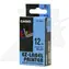 CASIO originální páska do tiskárny štítků CASIO XR-12BU1 / černý tisk / modrý podklad / nelaminovaná / 8m / 12mm