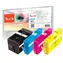 Peach remanufactured alternativní cartridge HP 903XL MultiPack / 1x25+3x12 ml / new chip