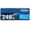 Brother originální toner TN-248XLC modrá / pro DCP-L3520CDW & L3560CDW & HL-L3220CW & L8230CDW / 2.300 stran