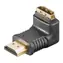PremiumCord adaptér HDMI M na HDMI F - zahnutý do pravého úhlu / redukce