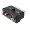 PremiumCord Adapter SCART-3x cinch + S-video