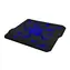 C-TECH ANTHEA CYBER BLUE / Herní podložka pod myš / 320x270x4mm / obšité okraje
