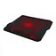 C-TECH ANTHEA CYBER RED / Herní podložka pod myš / 320x270x4mm / obšité okraje