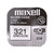 Maxell Silver Oxide Nenabíjecí knoflíková baterie 321 / 1ks / Blistr