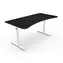 AROZZI ARENA Gaming Desk herní stůl černobílý / D:160cm / Š: 71-82cm / V: 71-81cm