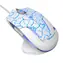 E-BLUE Mazer Pro bílá / Herní optická myš / 2500DPI / 6 tlačítek / 1 kolečko / drátová (USB)