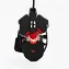 Red Fighter / Herní optická myš / 4000DPI / 10tlačítek / 1 kolečko / drátová (USB) / černá