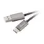 Akasa kabel USB2.0 Type-A na Type-C šedá / 100cm