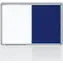 2x3 Kombinovaná tabule 60x90 filc modrá & magnet / rám ALU23
