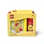 LEGO® Lunch 40581725  ICONIC Girl svačinový set žluto-červená / láhev a box