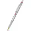 Rotring 800 stříbrná / kuličkové pero / barva náplně: černá