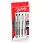 Sharpie S-Gel 0.7 mm 4 ks / Gelové pero / barva náplně: černá/modrá