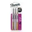 Sharpie Popisovač permanentní F 1,4mm / metalické barvy: zlatá/stříbrná/bronzová / 3ks 