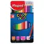 MAPED Pastelky trojhranné Color'Peps 12ks v plechové krabičce