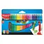 MAPED Trojhranné voskovky Color'Peps Wax 24ks