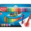MAPED Trojhranné plastové pastely Color'Peps PlastiClean 24ks